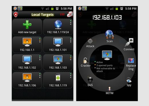 الآن يتم وضع جميع الأدوات الخاصة باختراق الشبكات وأجهزة الكمبيوتر الغازية في جيبك إلى جانب هاتف Android
