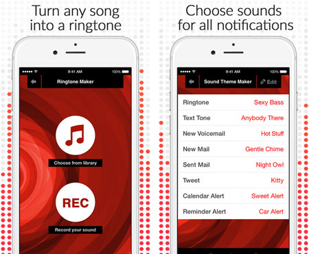 С помощью этого приложения вы можете превратить любую песню в мелодию звонка или даже записать любой звук, обработать его и сделать мелодию звонка для ваших устройств iPhone, iPad и iPod