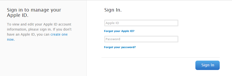 Если вы не помните пароль или Apple ID, нажмите на Забыли ваш Apple ID